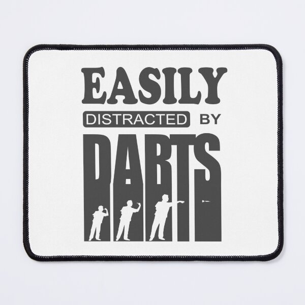 Item preview, Dart cool quote Easily distracted by darts designed and sold by ChrUzDesigner.