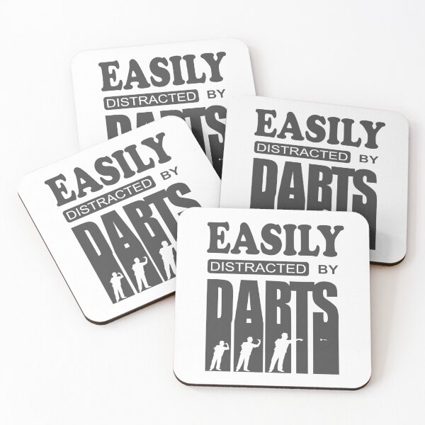 Item preview, Dart cool quote Easily distracted by darts designed and sold by ChrUzDesigner.