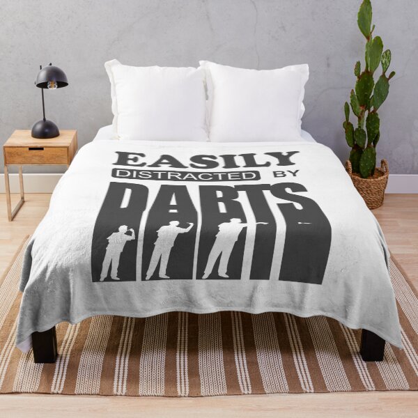 Item preview, Dart cool quote Easily distracted by darts designed and sold by ChrUzDesigner.