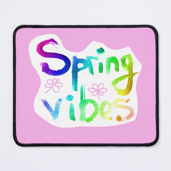 Item preview, Spring vibes watercolor lettering |  Spring vibes crafty hand lettering designed and sold by lausn.