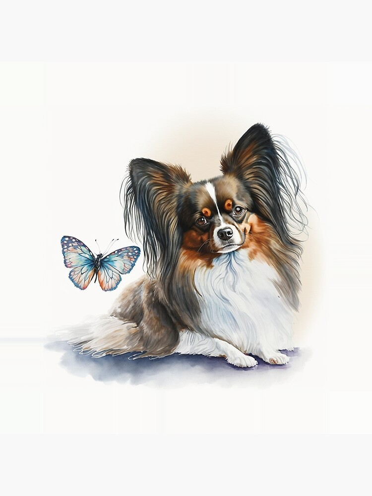 Poster Papillon dog 