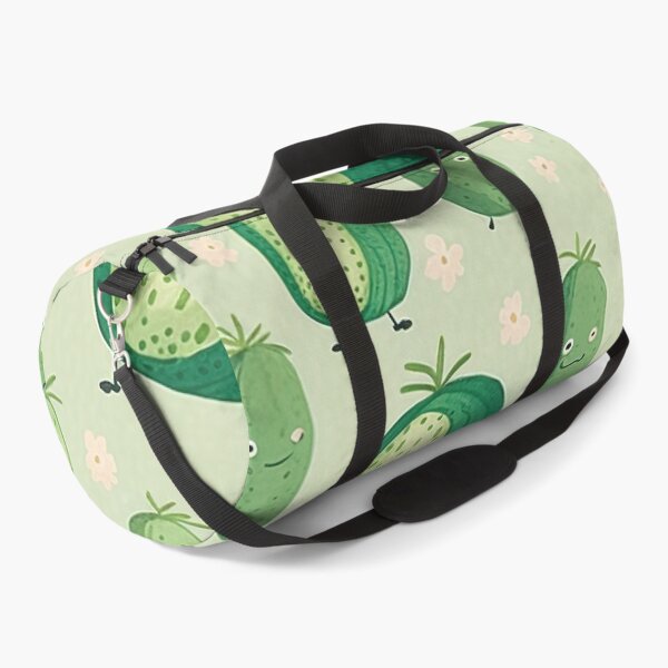 Item preview, The happiness of cucumbers: a colorful pattern designed and sold by Papouilles.