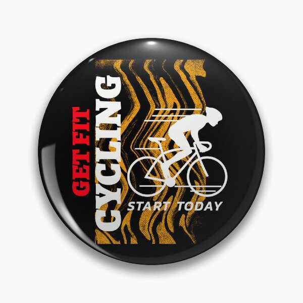 Item preview, Get Fit Cycling, Start Today designed and sold by crazydotdesigns.