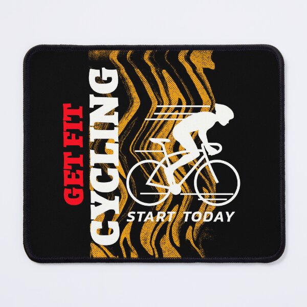 Item preview, Get Fit Cycling, Start Today designed and sold by crazydotdesigns.