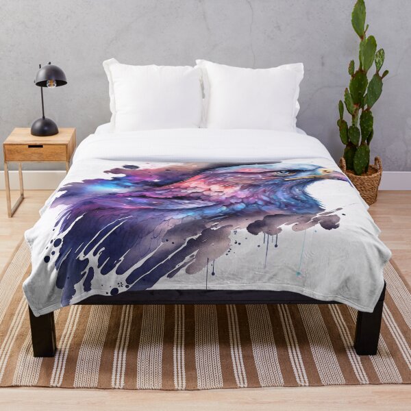 Item preview, Spirit animal eagle in watercolor designed and sold by knuppify.