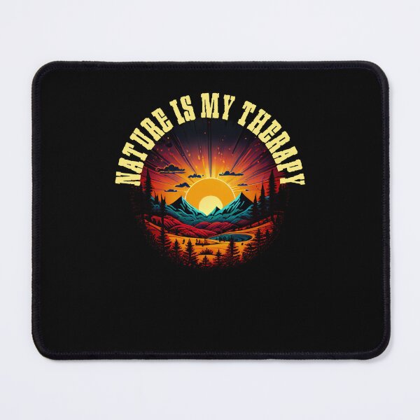 Item preview, Nature is my Therapie Outdoor Adventure Style designed and sold by Fitbys.
