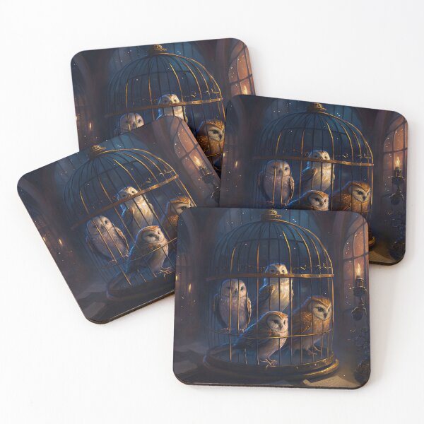 Item preview, Wizard Owls Rembrant designed and sold by Yenbox.