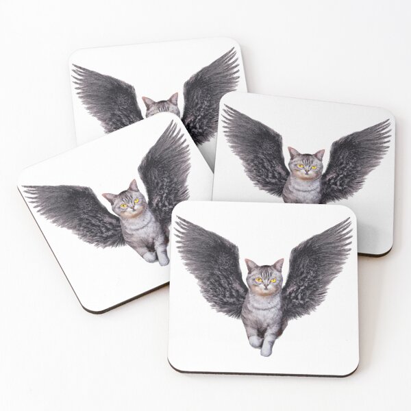 Item preview, Cute Cat with Wing designed and sold by Your Favorite Store.