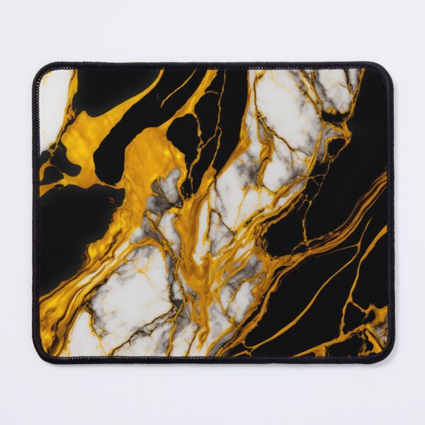 Item preview, Yellow Agate Marble designed and sold by ArtMadeByAI.