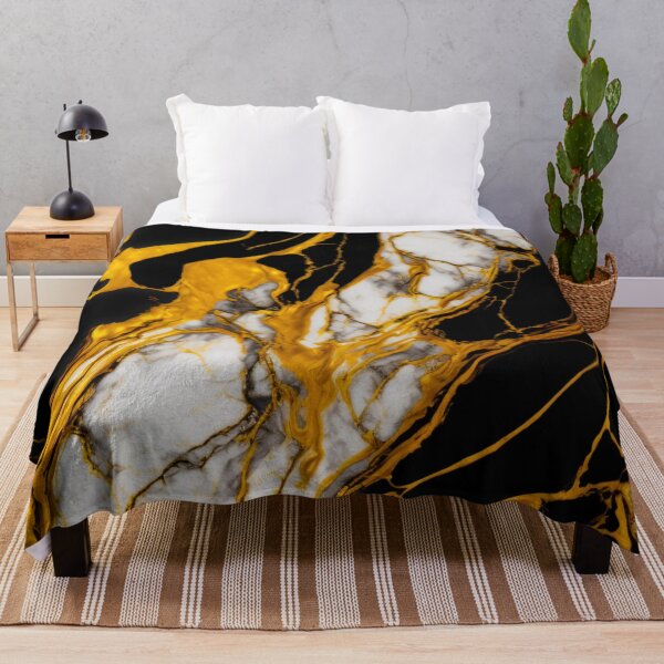 Item preview, Yellow Agate Marble designed and sold by ArtMadeByAI.