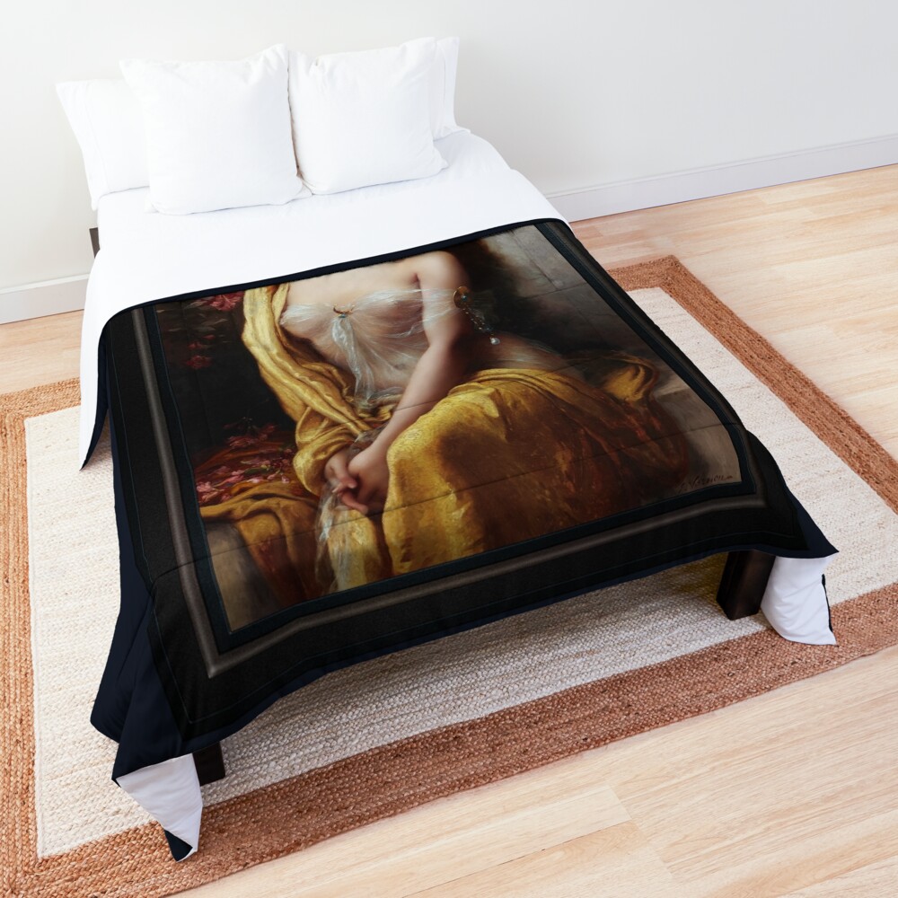 Starlight by Émile Vernon Remastered Xzendor7 Classical Art Old Masters Reproduction Comforter