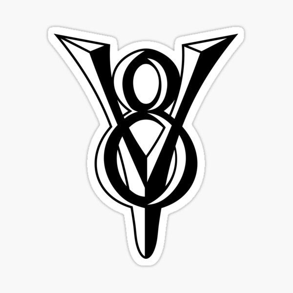 V8 Emblem Sticker