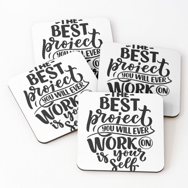Item preview, The Best Project You Will Ever Work On Is Yourself (black) designed and sold by Daluyong.