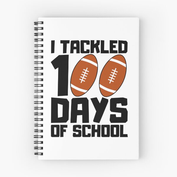 Item preview, I Tackled 100 Days Of School designed and sold by FNStuff.