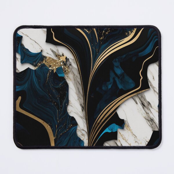 Item preview, Blue Agate Marble designed and sold by ArtMadeByAI.