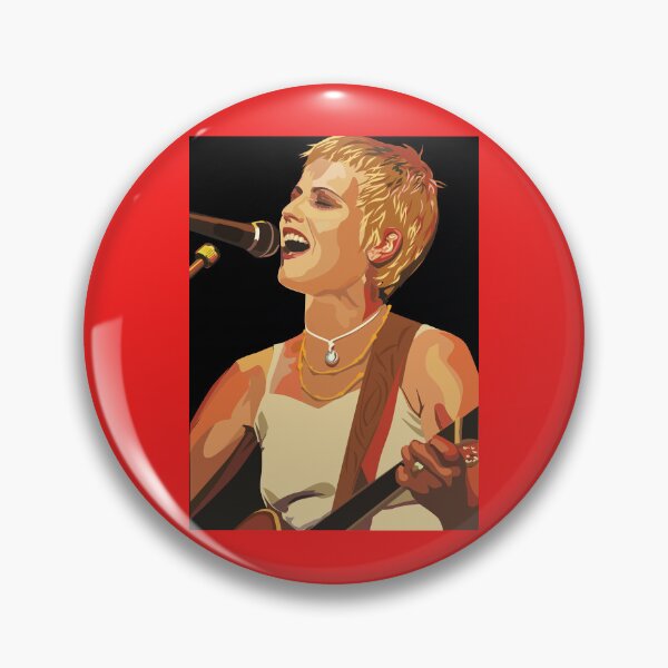 Dolores O'Riordan. Zombie Lyrics Pin for Sale by HeardUWereDead