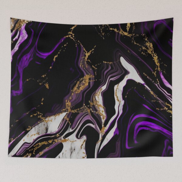 Artikelvorschau, Lila Achat-Marmor entworfen und verkauft von ArtMadeByAI.