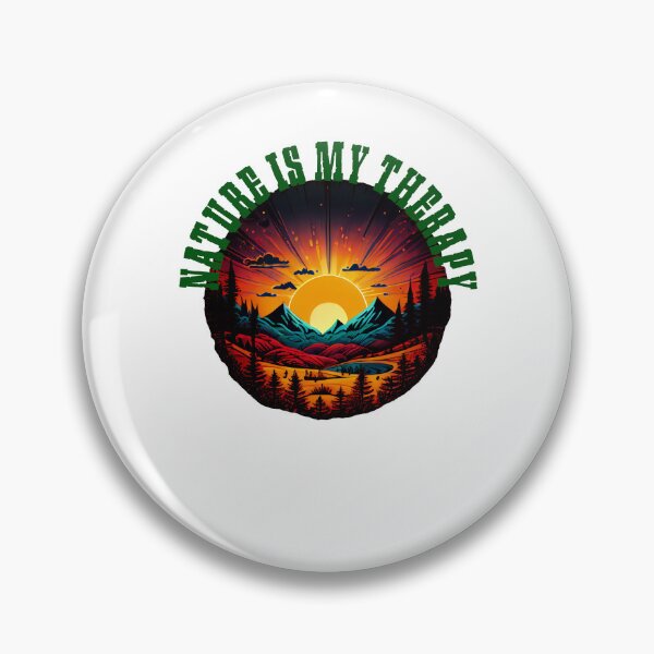 Item preview, Nature is my Therapie Outdoor Adventure Style designed and sold by Fitbys.