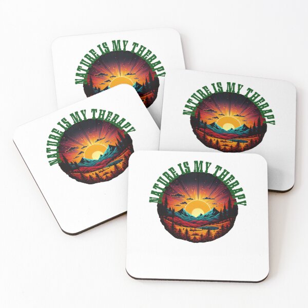 Item preview, Nature is my Therapie Outdoor Adventure Style designed and sold by Fitbys.