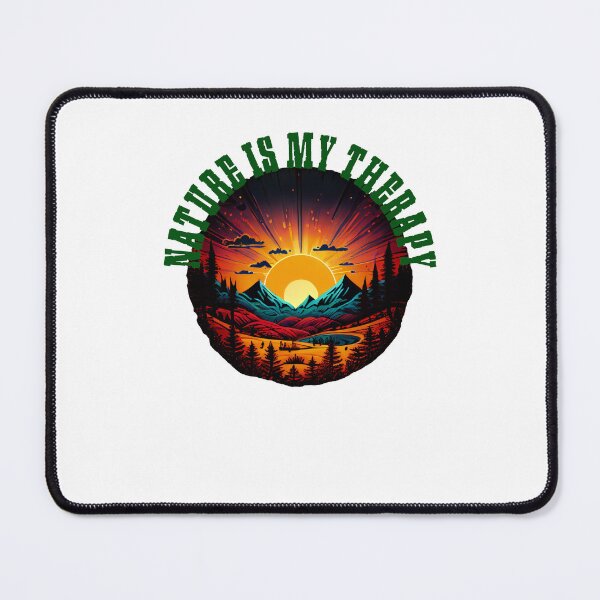 Item preview, Nature is my Therapie Outdoor Adventure Style designed and sold by Fitbys.