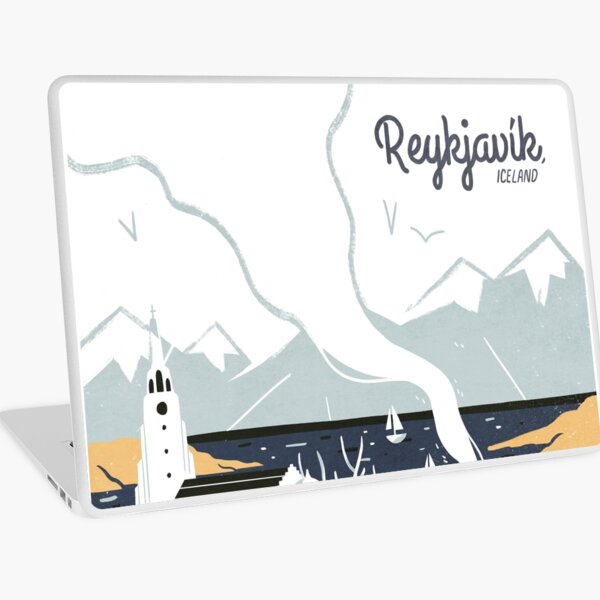 Item preview, Reykjavik, Iceland, Travel poster designed and sold by BokeeLee.