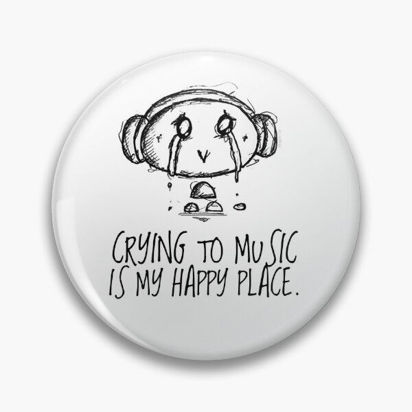 Item preview, Crying to Music Happy Place designed and sold by LegoTrip.