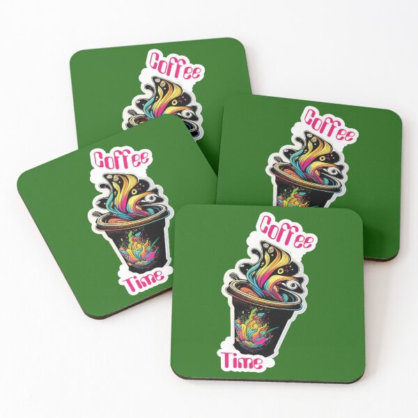 Item preview, Sticker Coffee Time designed and sold by FunArt4You.