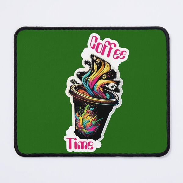 Item preview, Sticker Coffee Time designed and sold by FunArt4You.