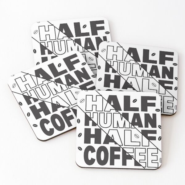 Item preview, Half Human Half Coffee designed and sold by GangBangGang.