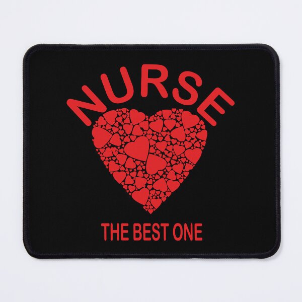 Item preview, The Best one Funny Nurse Girls Women Nurses Valentines Day Hearts Stethoscope -NURSES designed and sold by al21ex.