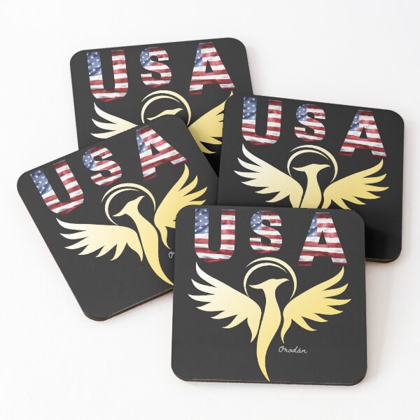 Item preview, The Phoenix is the Symbol and The Spirit of U.S.A..-POLITICAL OPINION, USA, NATIONALISM designed and sold by IORODAN.