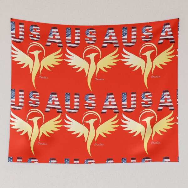 Item preview, The Phoenix is the Symbol and The Spirit of U.S.A..-POLITICAL OPINION, USA, NATIONALISM designed and sold by IORODAN.