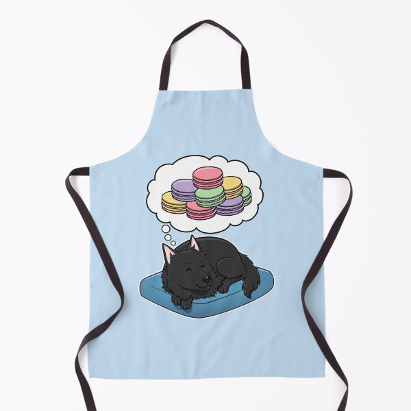 Item preview, Belgian Sheepdog dreaming about Macaroons designed and sold by DoggieDelights.