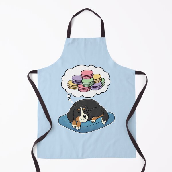 Artikelvorschau, Bernese Mountain Dog dreaming about Macaroons entworfen und verkauft von DoggieDelights.
