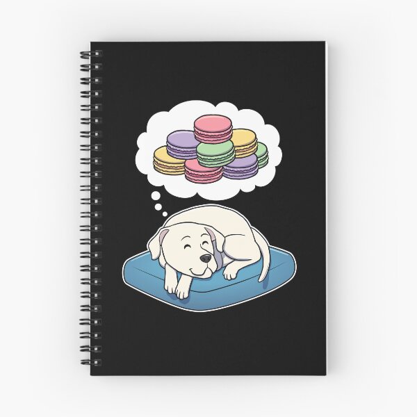 Item preview, Dogo Argentino dreaming about Macaroons designed and sold by DoggieDelights.