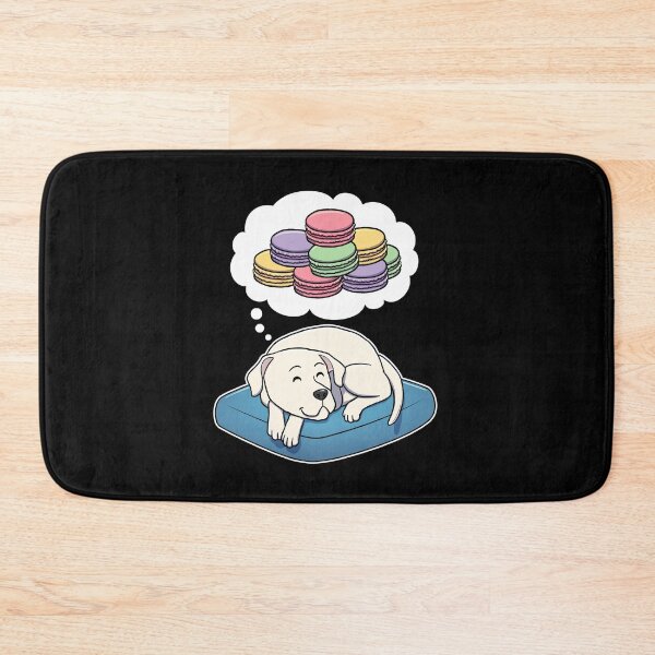 Item preview, Dogo Argentino dreaming about Macaroons designed and sold by DoggieDelights.