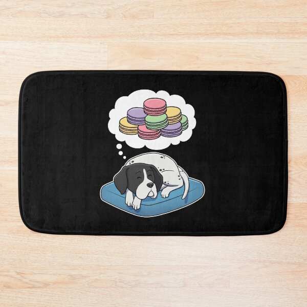 Item preview, English Pointer dreaming about Macaroons designed and sold by DoggieDelights.