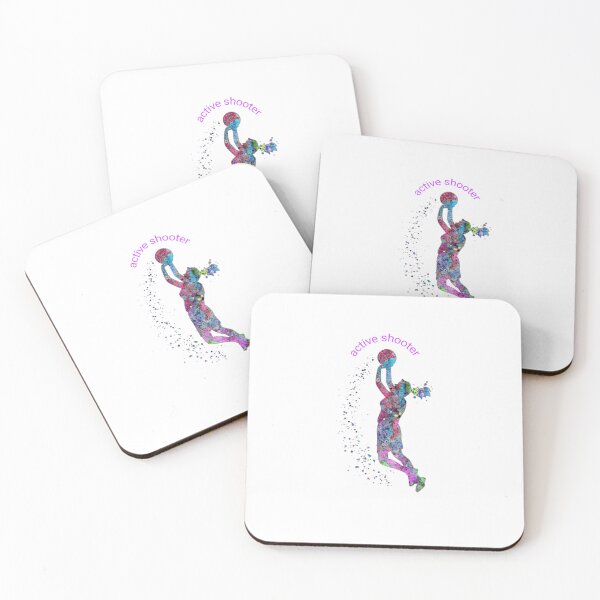 Item preview, active shooter basketball lovers men women designed and sold by Salgado90.
