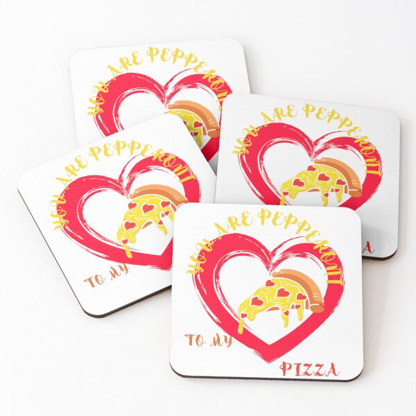 Item preview, YOU ARE PEPPERONI TO MY PIZZA designed and sold by Harmatija Studio.
