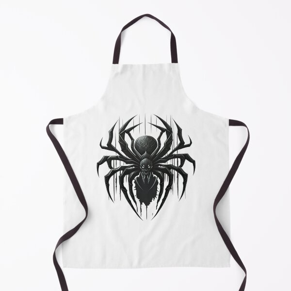 Aperçu de l'œuvre Copie de Creepy Giant Black Spider Monochrome Symbole Gothique logo design créée et vendue par ArcadeVault.