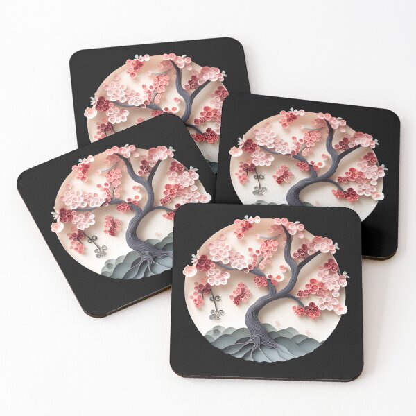 Item preview, Pink Japanese Cherry Blossom - The Paper Collection designed and sold by FiveIntentions.