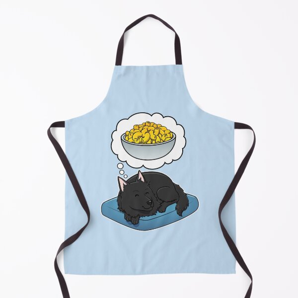 Item preview, Belgian Sheepdog dreaming about Macaroni and Cheese designed and sold by DoggieDelights.