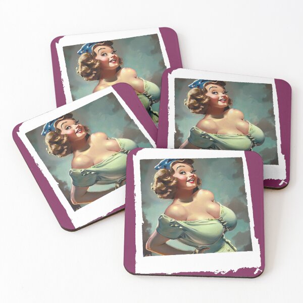 Item preview, Friendly Fun Pinup Girl designed and sold by cutestpinups.