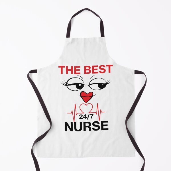 Item preview, The Best Nurse 24/7 Girls Women Nurses Valentines Day Hearts Stethoscope NURSES designed and sold by al21ex.