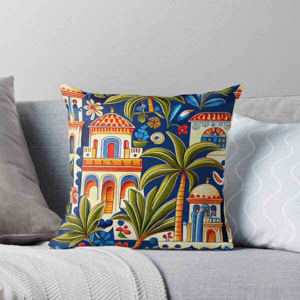 Item preview, Cartoon New Mediterranean Pattern Digital Painting designed and sold by CodeAndColors.