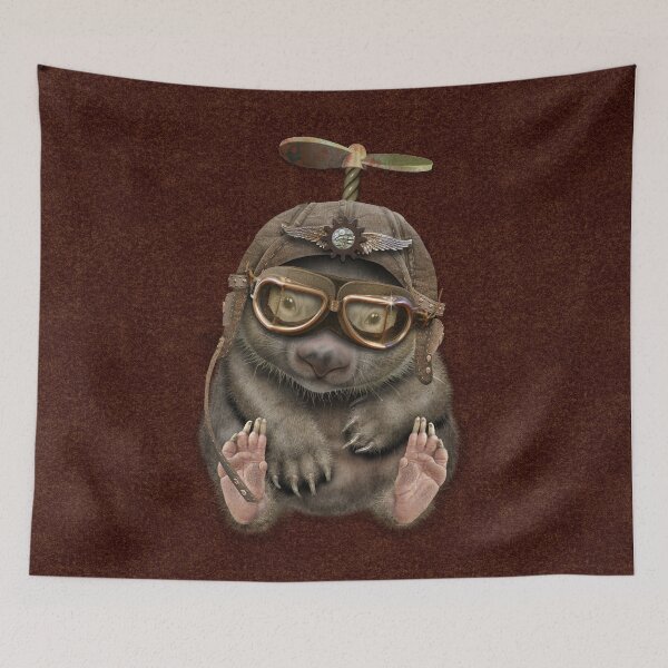 Item preview, Steampunk wombat designed and sold by Maxine Gadd.