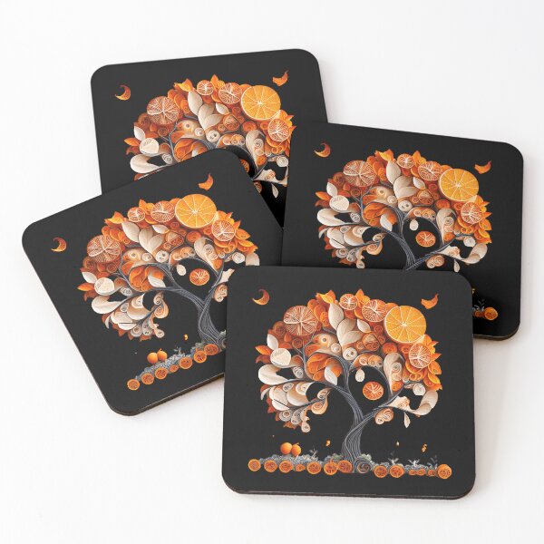 Item preview, Orange Tree - The Paper Collection designed and sold by FiveIntentions.