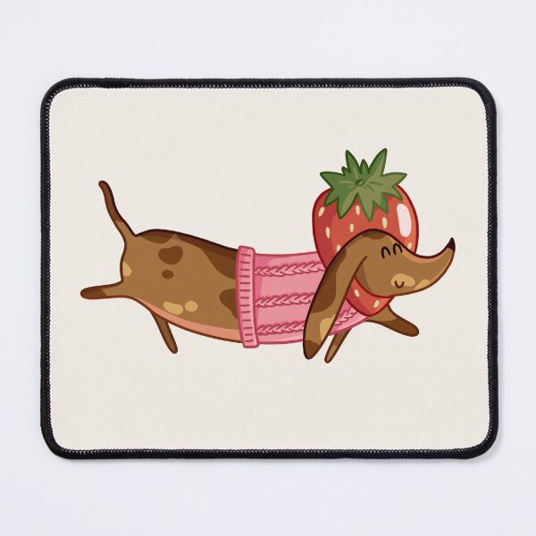 Item preview, Strawberry Sausage Dog designed and sold by SausageandCo.