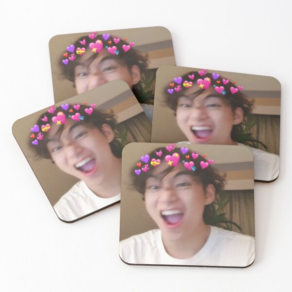 Item preview, Taehyung Tae funny face meme designed and sold by tokki-drawings.