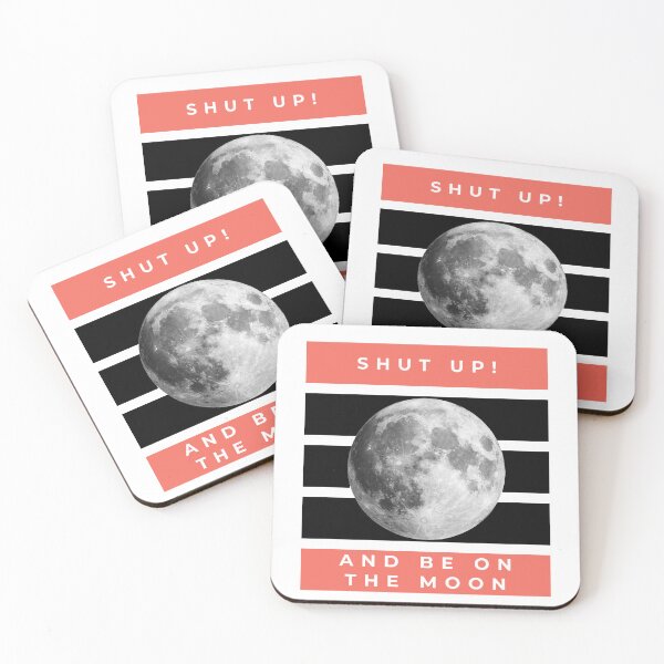 Item preview, Be on the Moon designed and sold by W4BPodcasts.